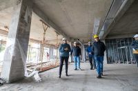 Carreras: “El avance de la obra del hospital de Bariloche es enorme”