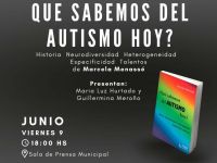 Presentan el libro "¿Qué sabemos del autismo hoy?" de Marcela Menassé